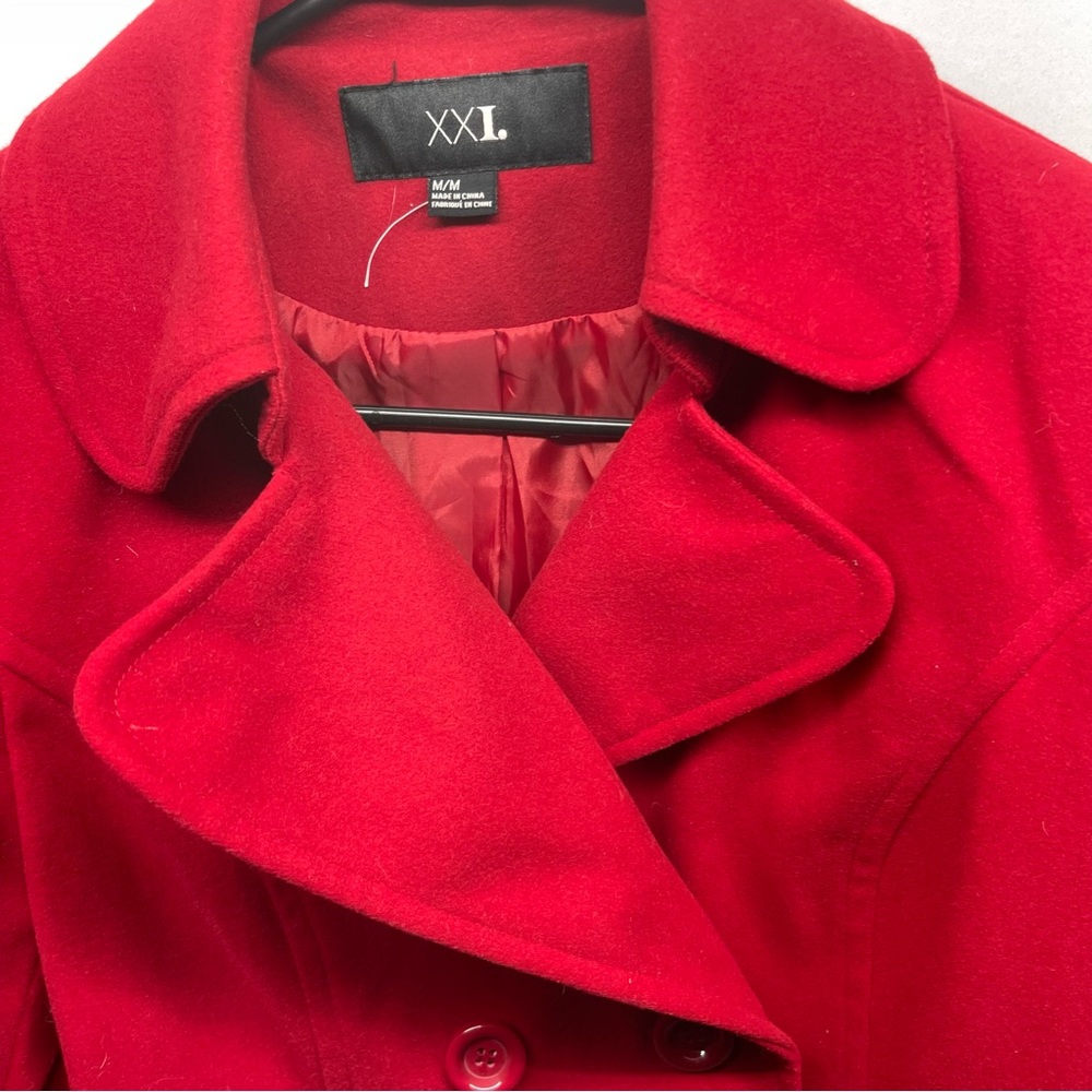 XXI Tailored Pea Coat size M - Picture 2 of 8